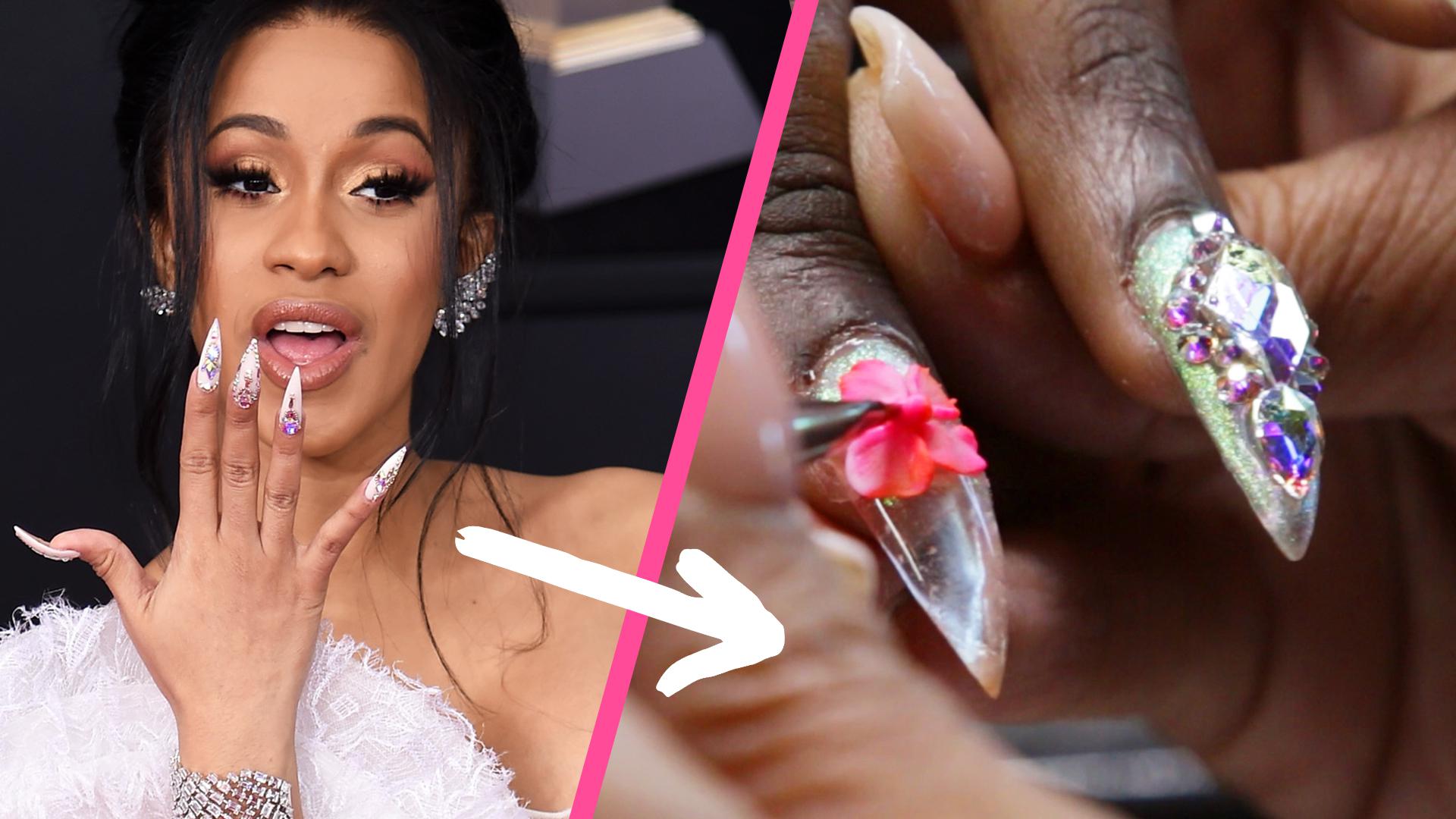 Watch: Cardi B's nails are next level | Metro Video