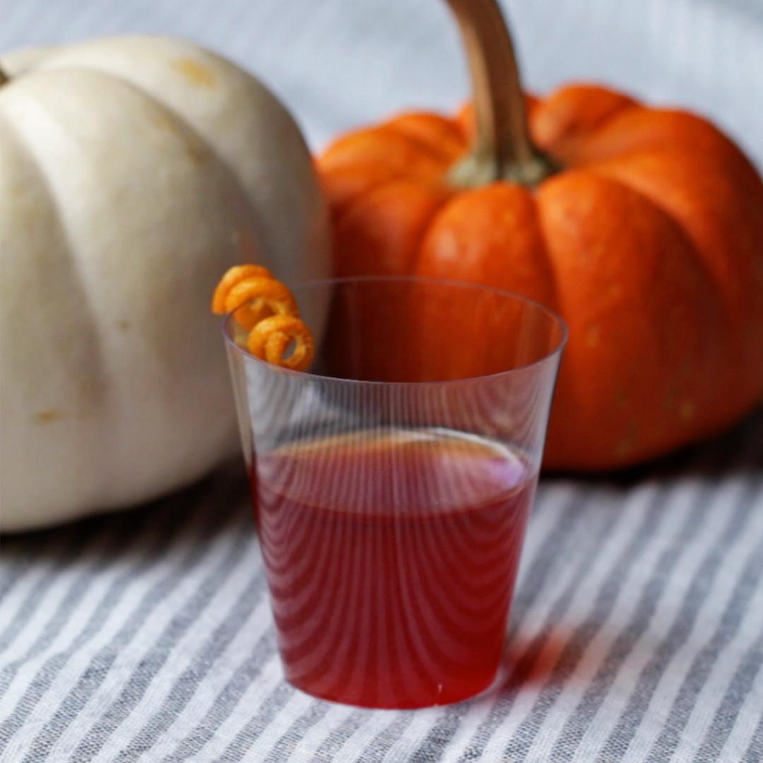 Cranberry Sauce Jello Shots Recipe by Tasty image