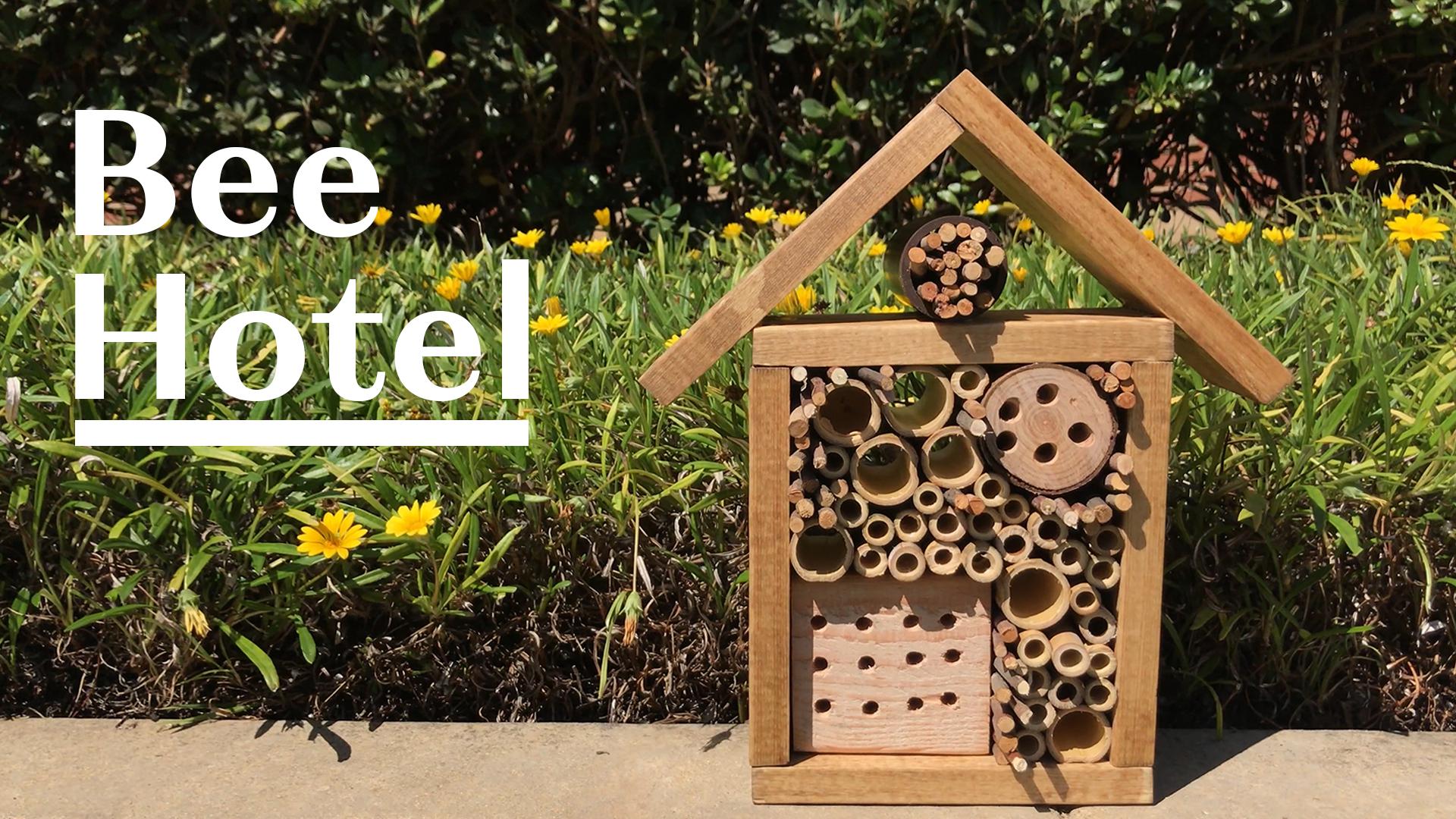 How To Make A Bee Hotel