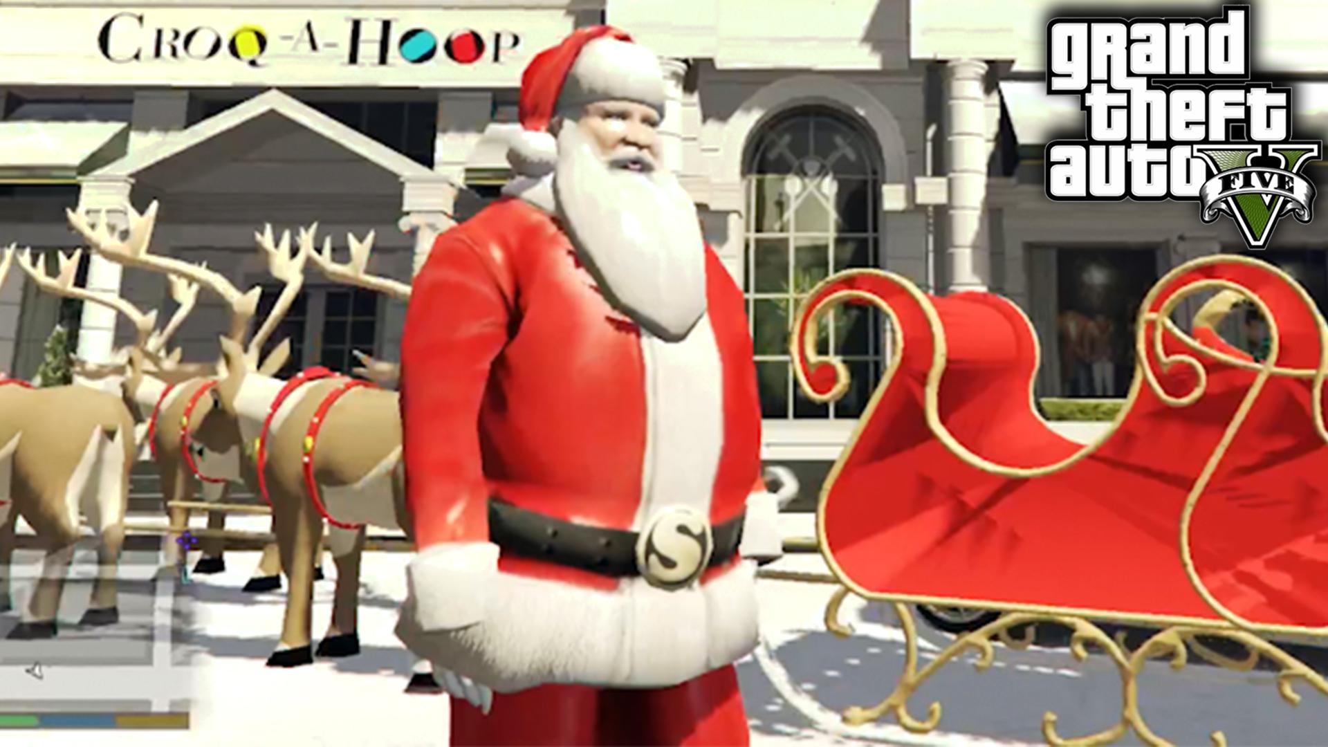 Santa 5. Санта ГТА 5. GTA 5 Christmas. Санта ГТА 5 новый год. Life in Santa County прохождение.