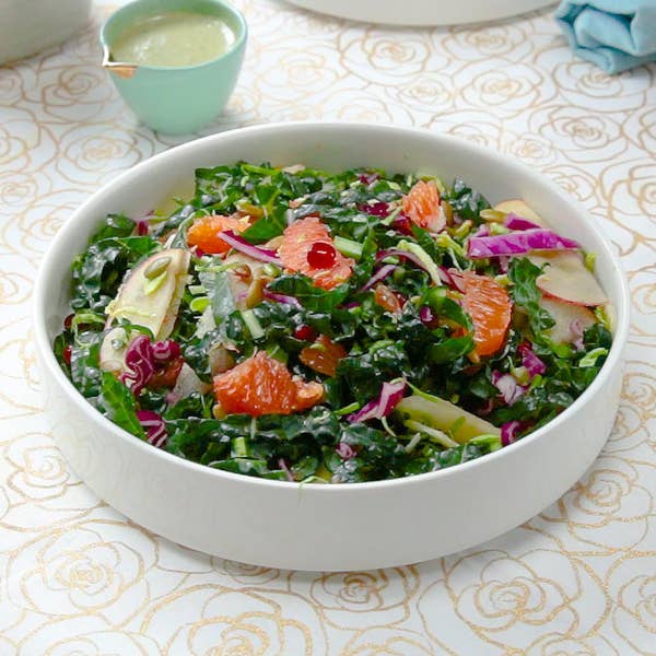 Citrus And Winter Greens Salad