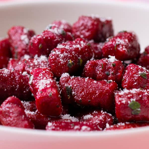 Beet Gnocchi