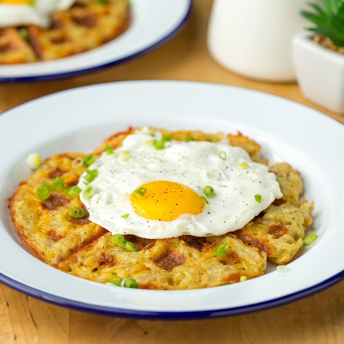 Hash Brown Waffles • Pancake Recipes