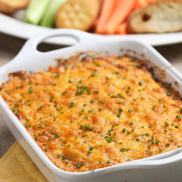 Classic Hot Crab Dip For A Crowd