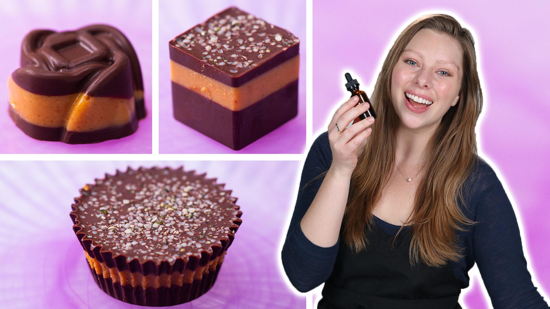 5-ingredient Chocolate Peanut Butter Cups Recipe by Tasty