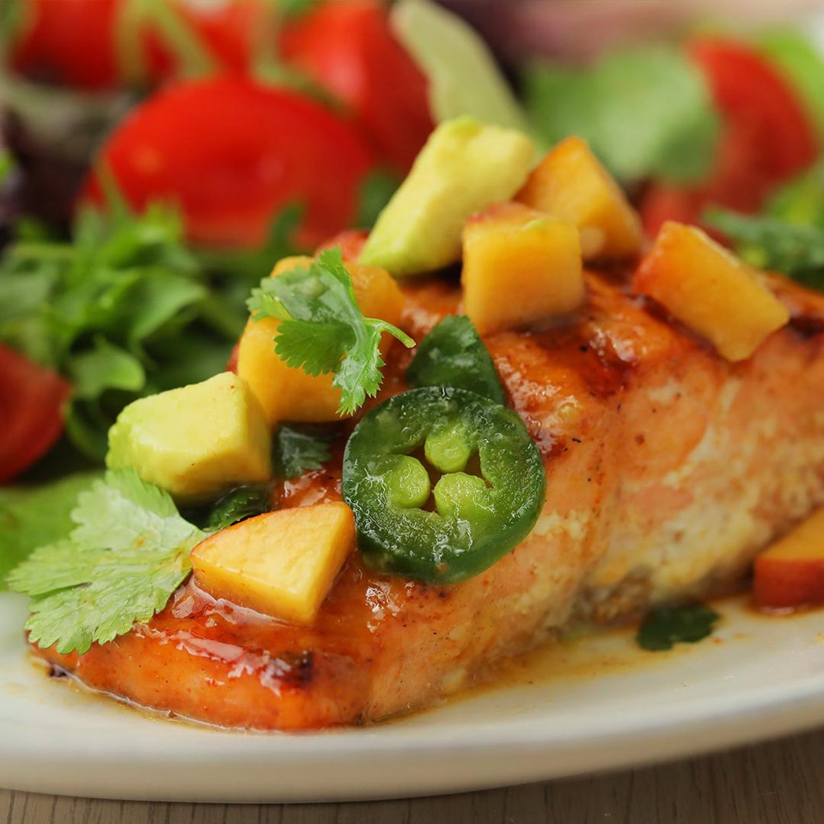 Maple Mustard Salmon Recipe by Tasty-image