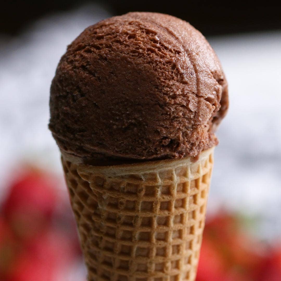 Vegan Aquafaba Chocolate Ice Cream Recipe By Tasty