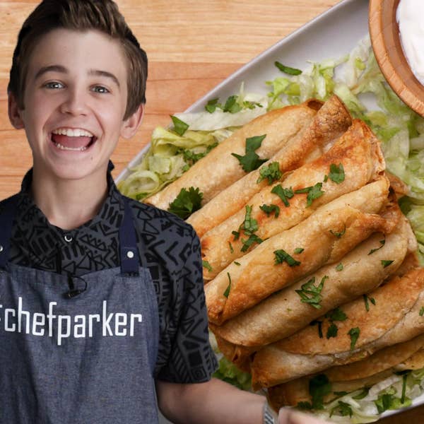 Gluten-Free Chicken Taquitos As Made By Parker Bates