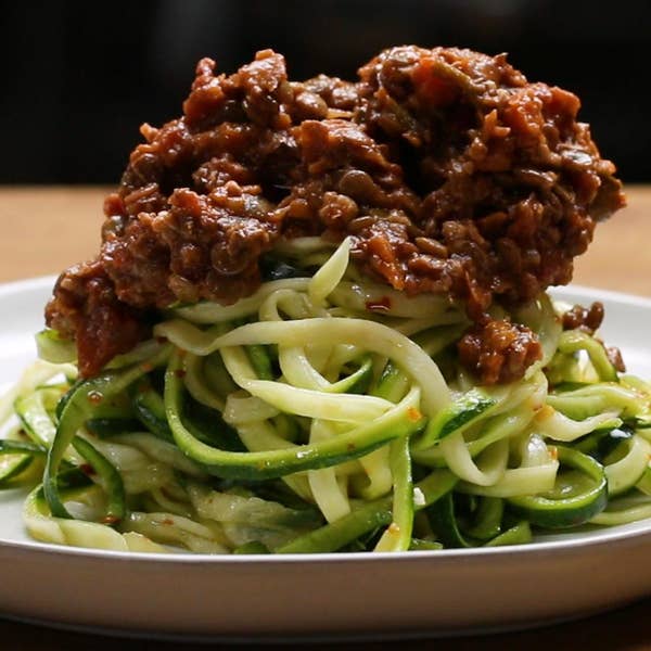 Summertime Lentil Bolognese