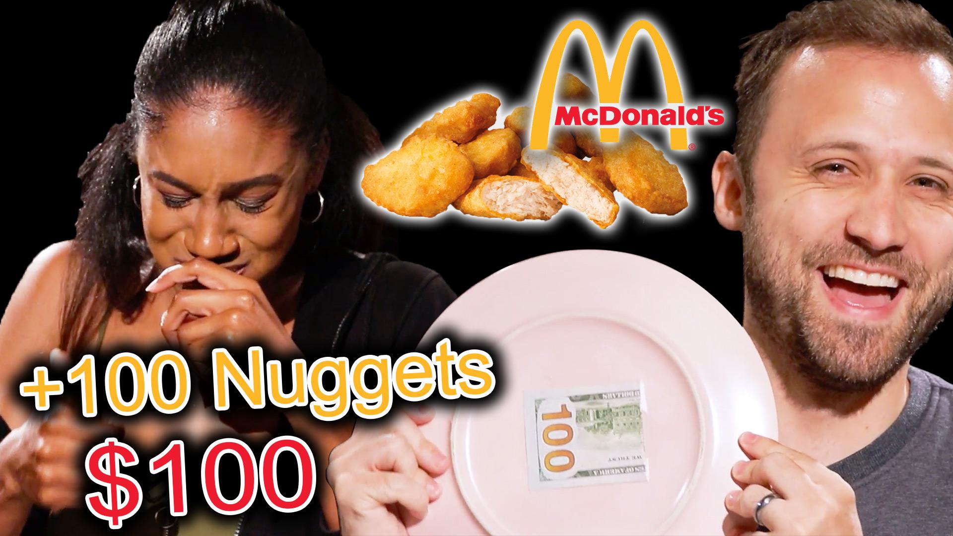 100 Chicken McNugget Eating Competition