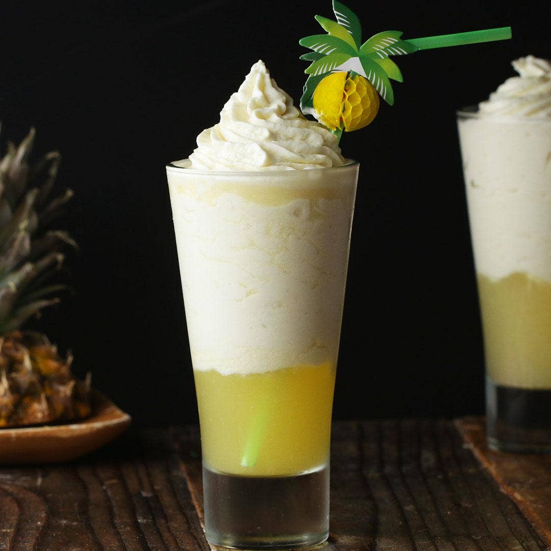 Pineapple Ice Cream Float Recipe By Tasty