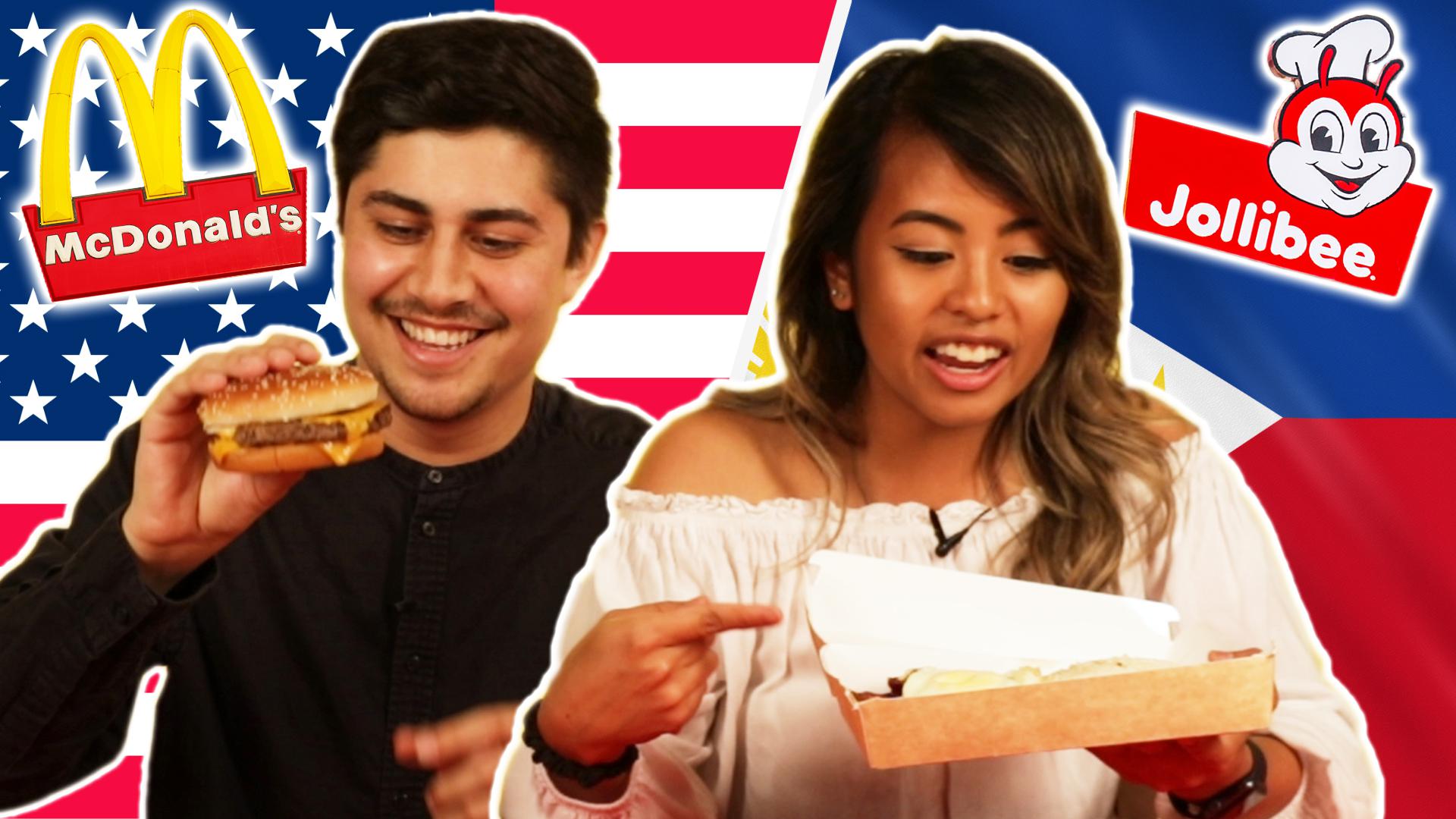 American Vs. Filipino Fast Food