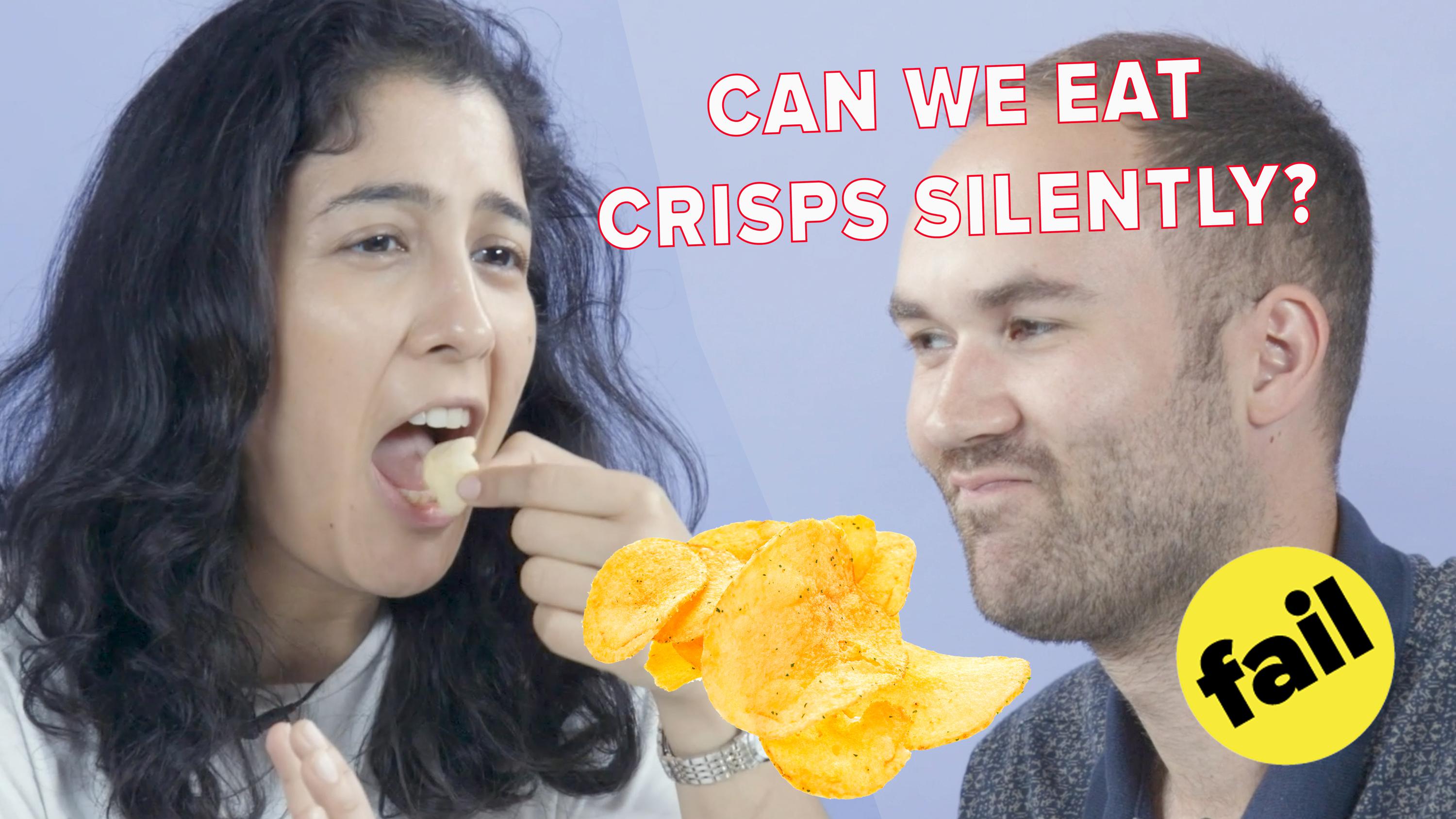 We Try Eating Crisps Without Making Any Noise