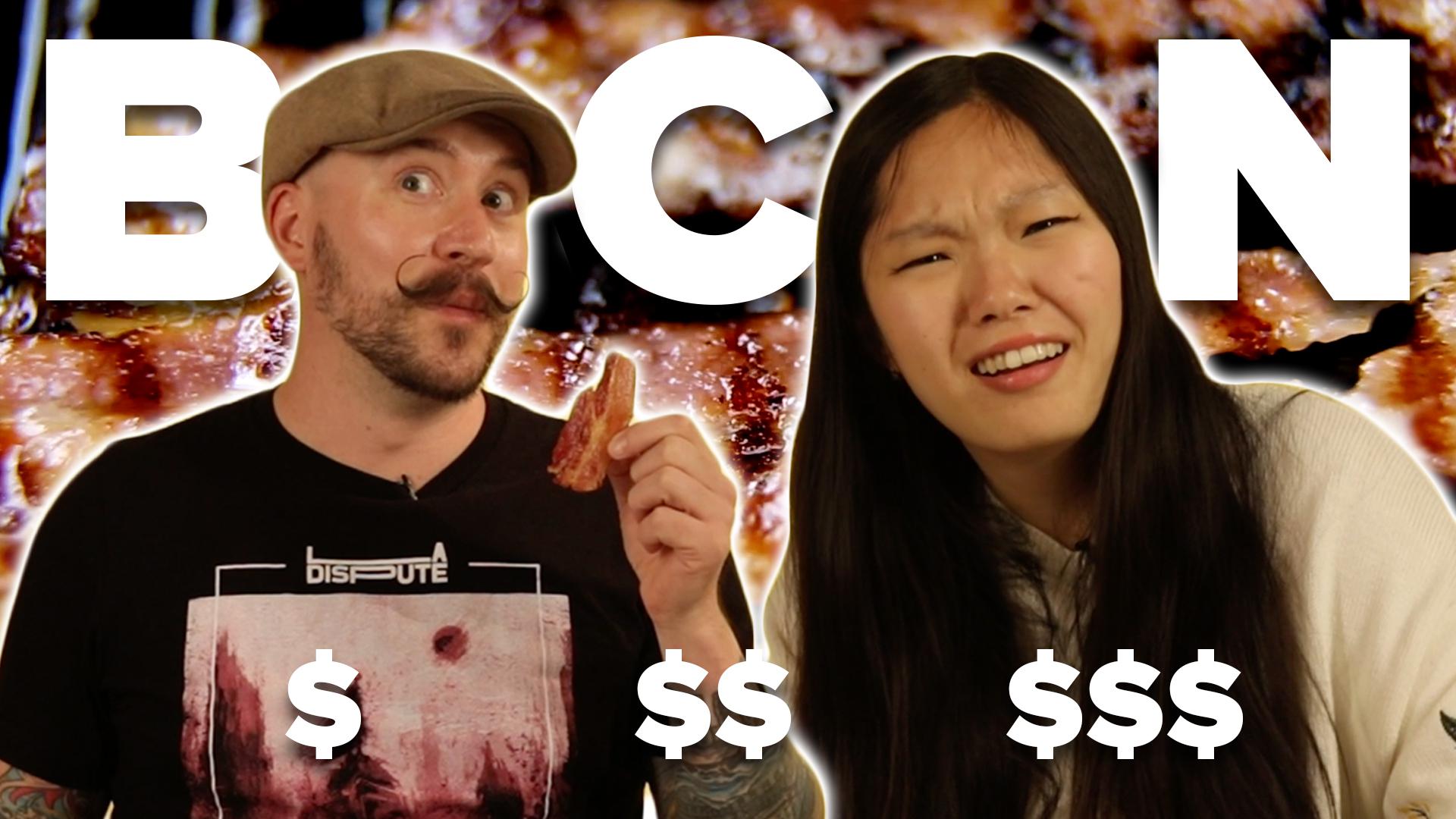 Cheap vs. Expensive: Bacon