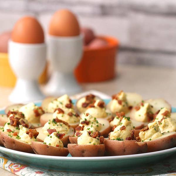 Potato Deviled Eggs