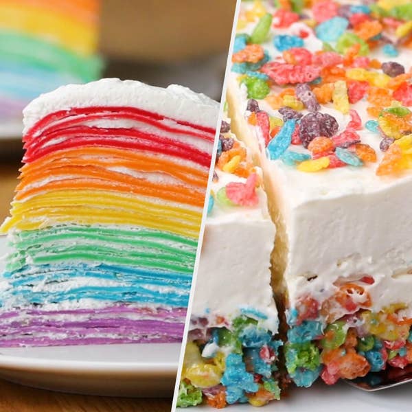 7 Dazzling Rainbow Recipes