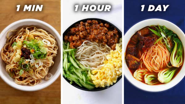 1-Hour Noodles (Zha Jiang Mian)