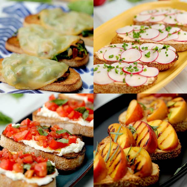 Tartine 4 Ways 