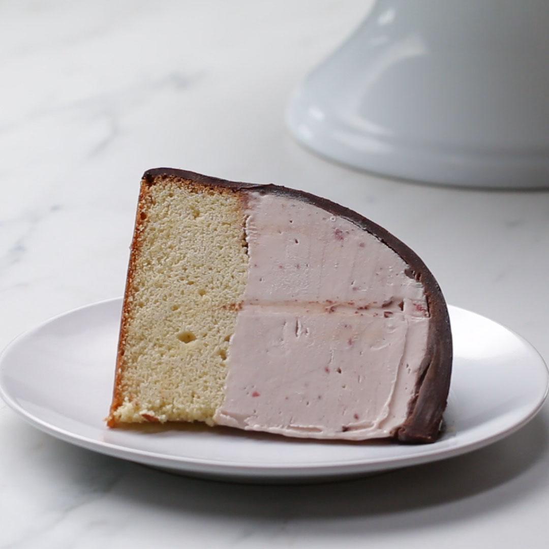 Neapolitan Ice Cream Cake Roll Recipe by Tasty