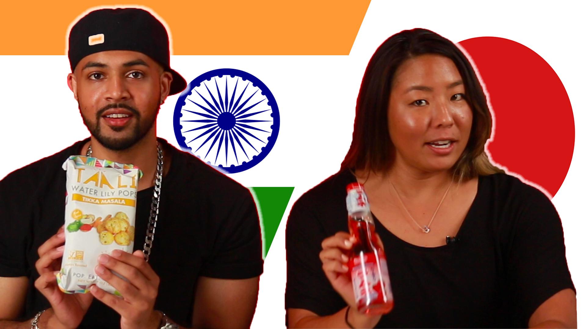 Watch: Indian & Japanese People Swap Snacks.