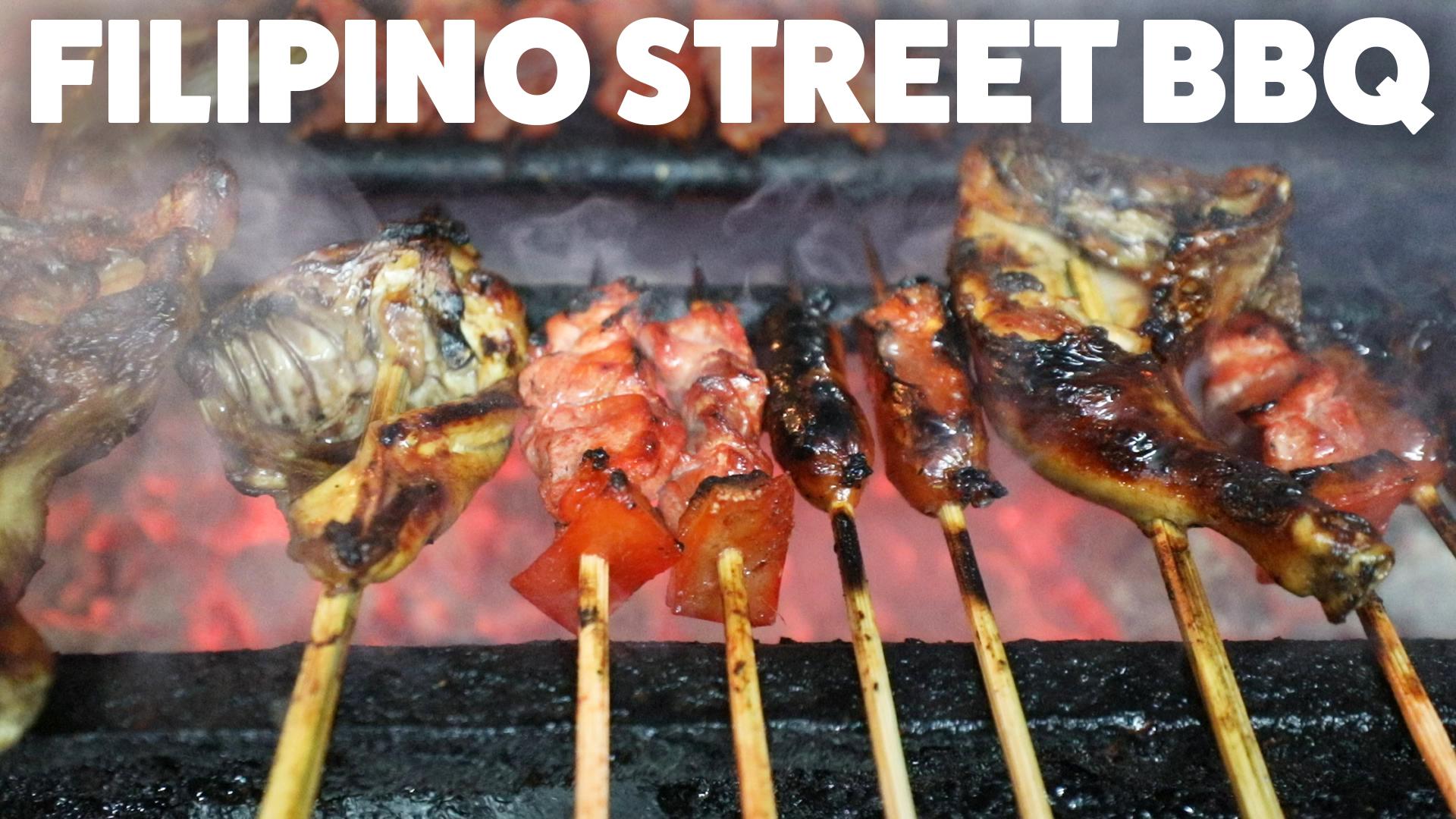 People Try The Best Filipino BBQ In Cebu, Philippines