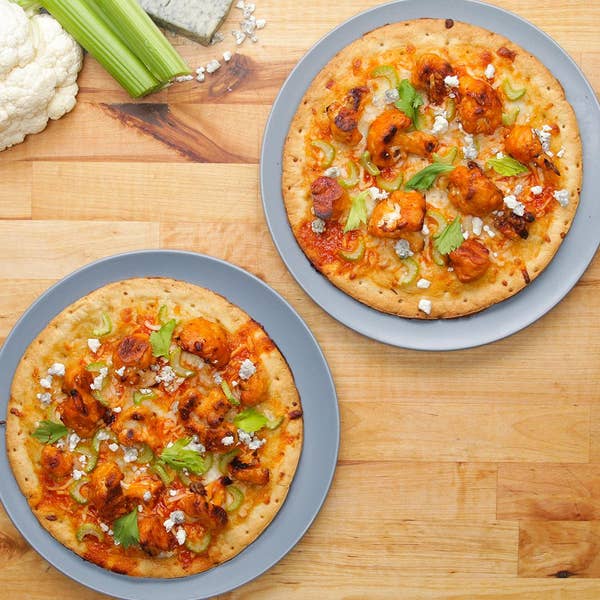 Buffalo Cauliflower Pizza