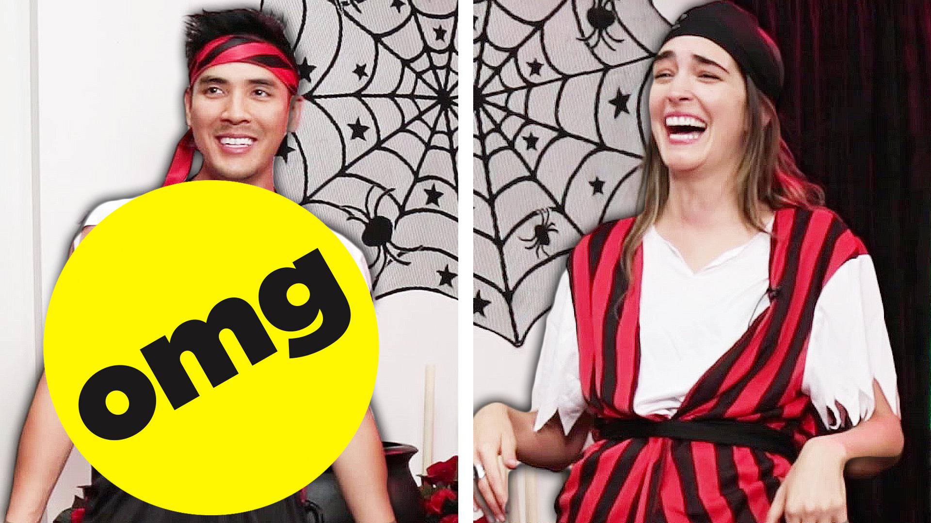 Best Friends Swap Men And Women's Halloween Costumes