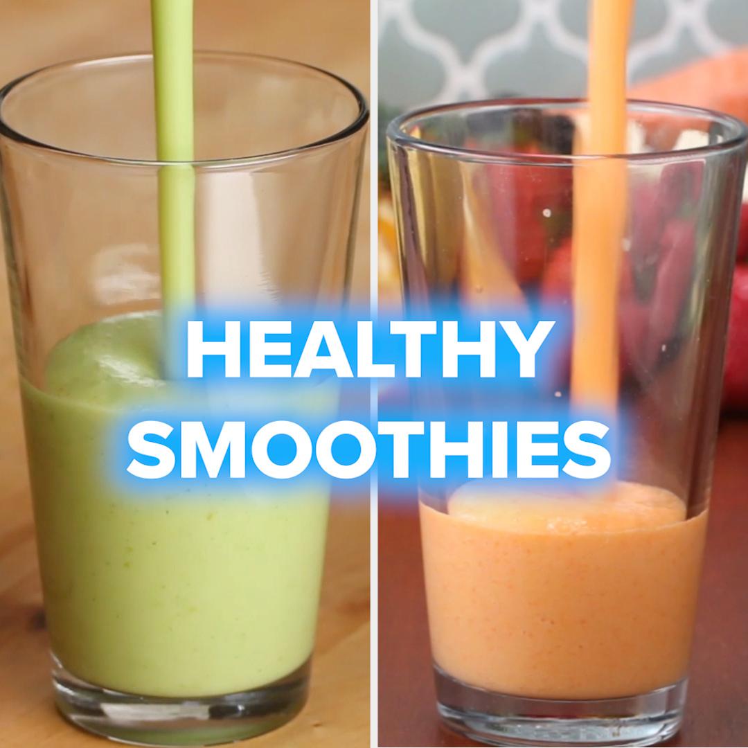 7 Healthy Smoothie Recipes For The Week
