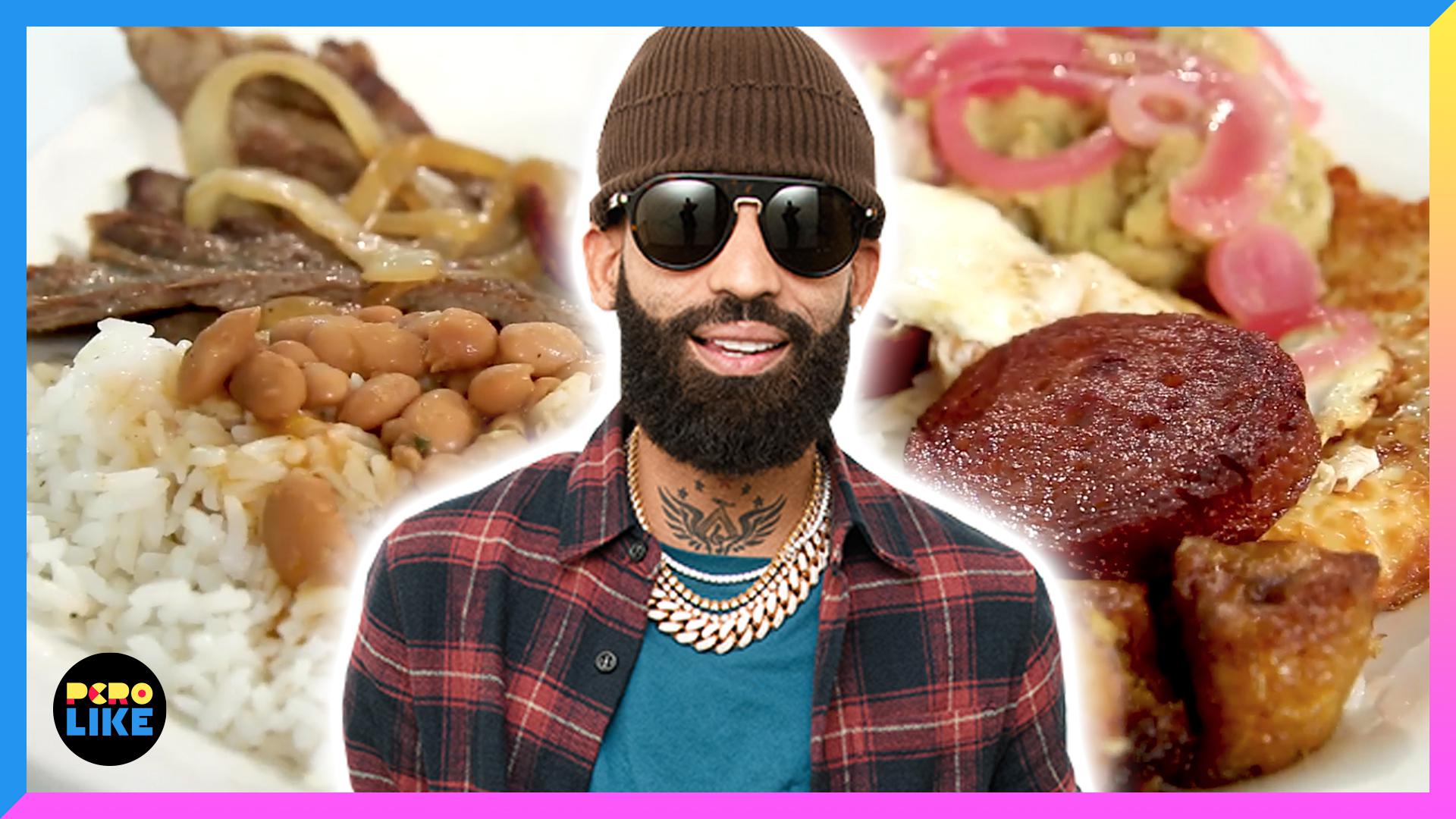 Arcángel Shares His Perfect Latino Plate