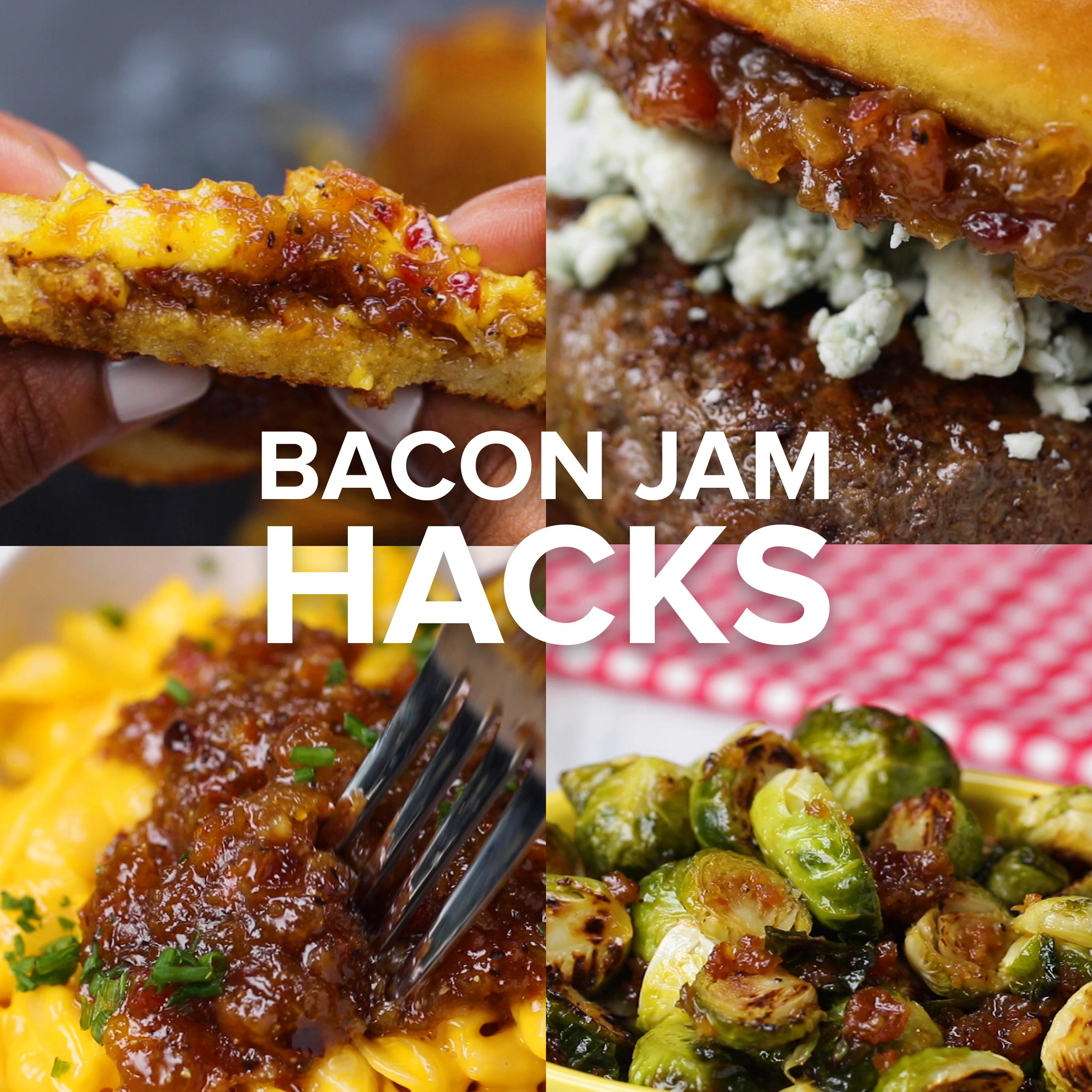 Bacon Jam Burgers - Everyday Shortcuts