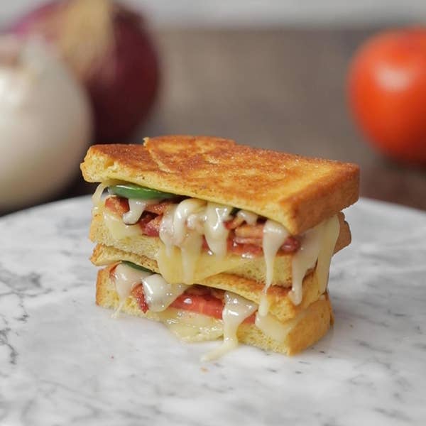 Loaded Grill Cheese: The Spiced Sando