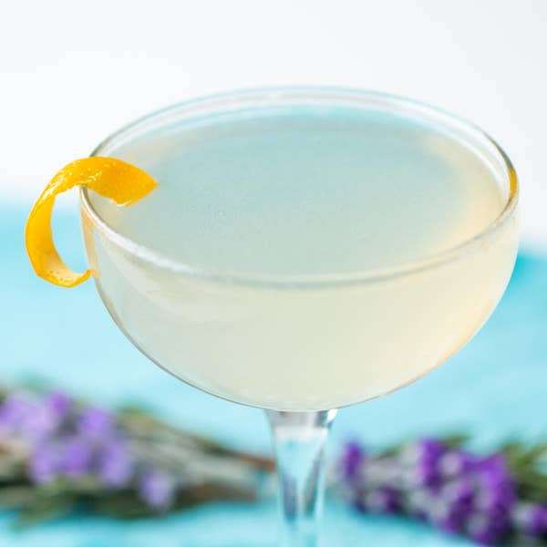 CBD Lavender Lemon Cocktail