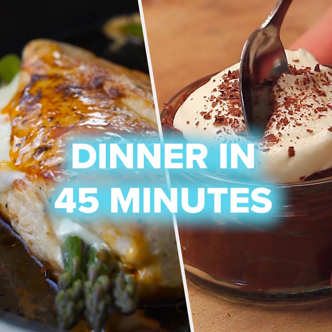 Romantic Chicken Dinner In Less Than 45 Minutes | Recipes