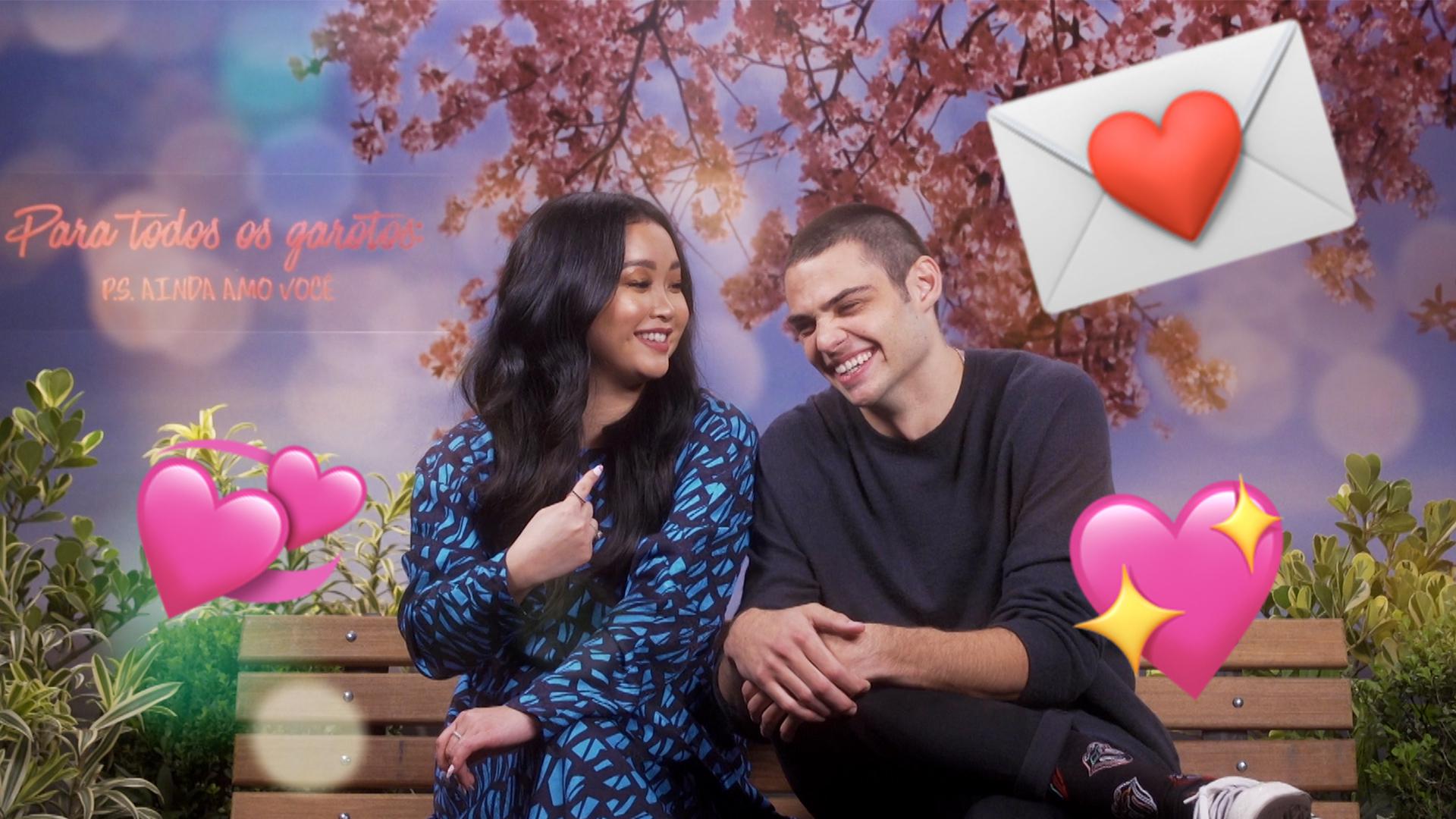 Lana Condor e Noah Centineo jogam “Quem É Quem”?