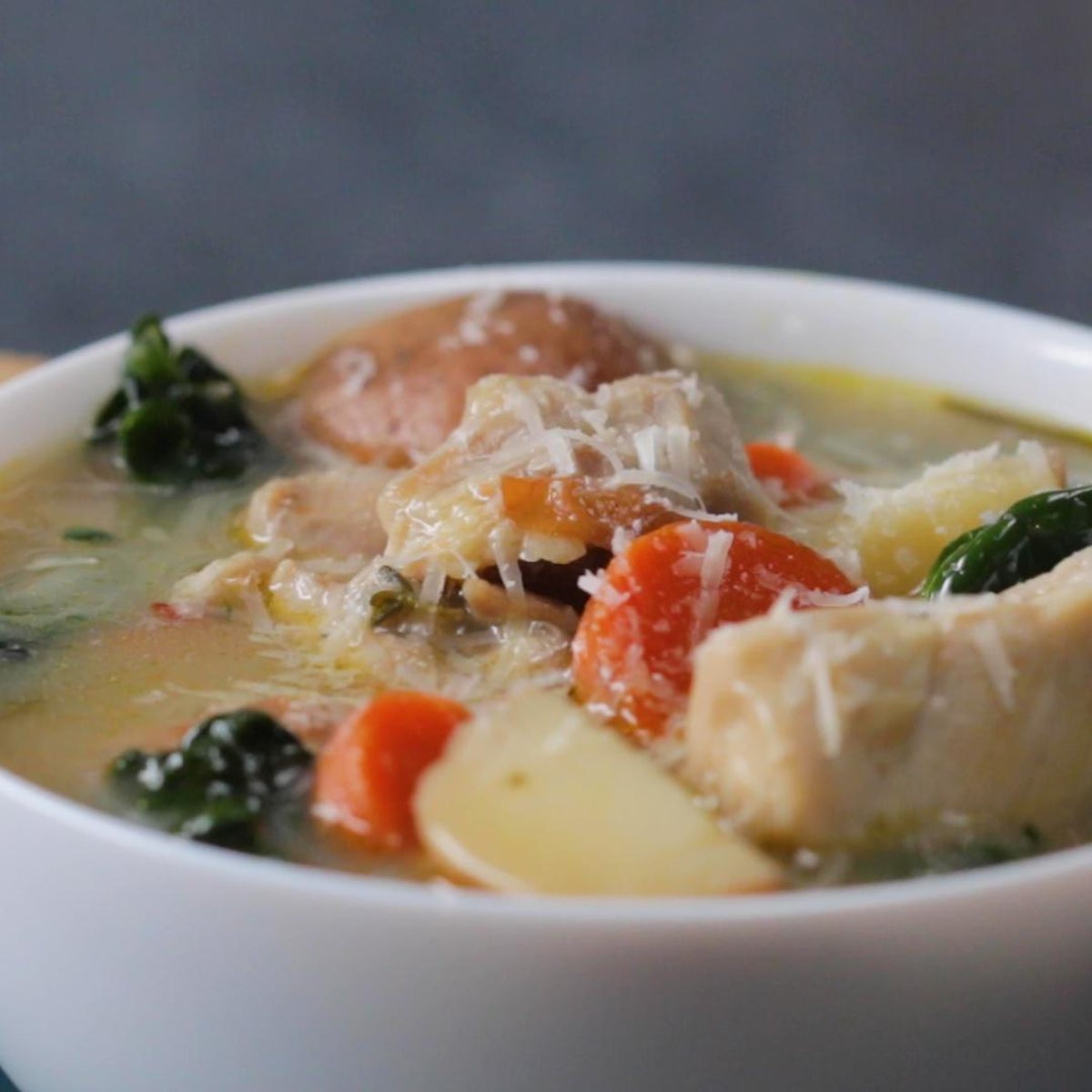 Chicken And Kale Stew Recipe by Tasty-image