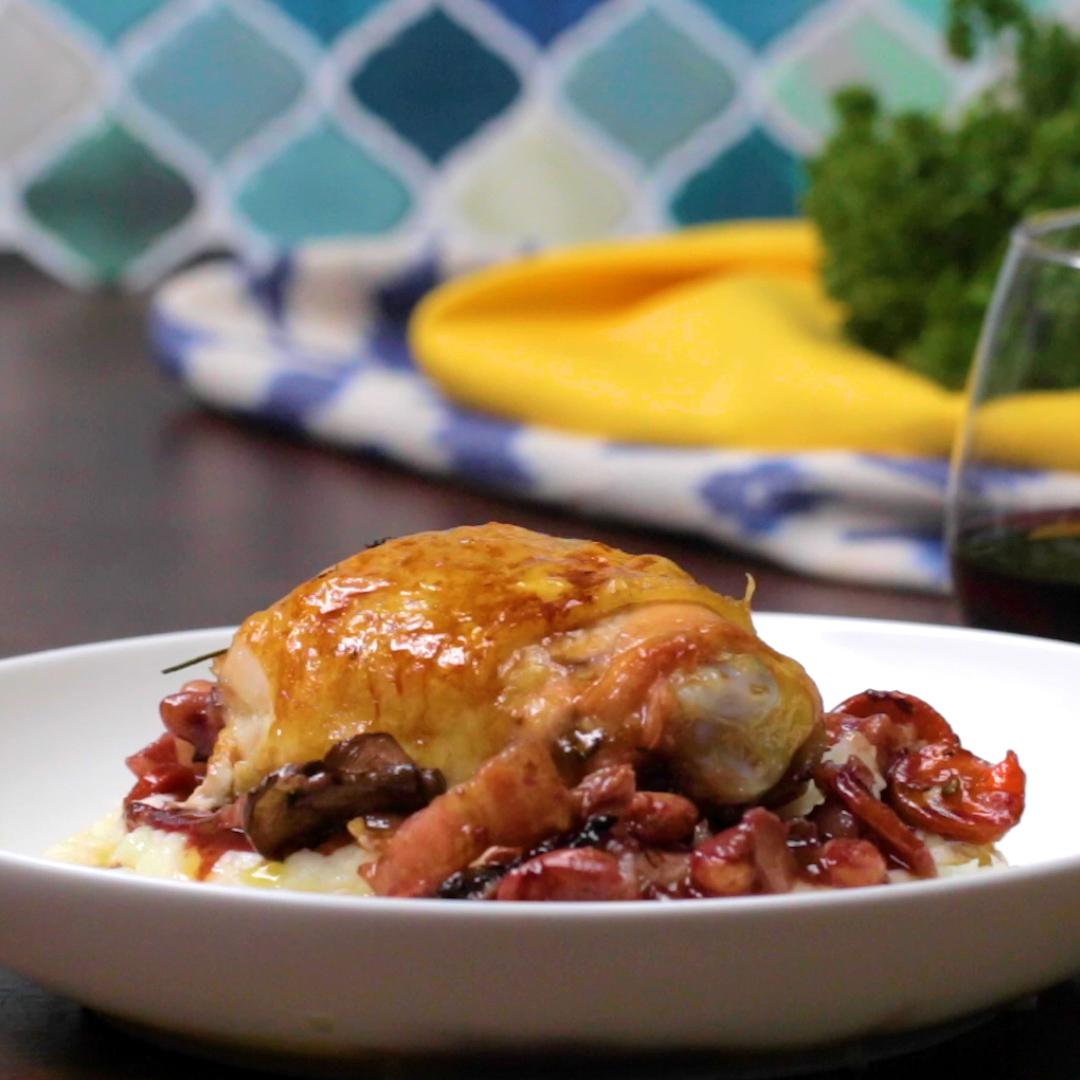 One-Pan Coq Au Vin Recipe by Tasty image