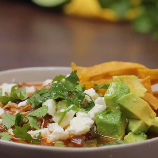 Instant Pot Chicken Tortilla Soup