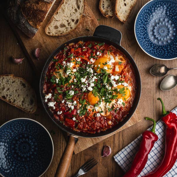 Spiced Chorizo And Tomato Shakshuka