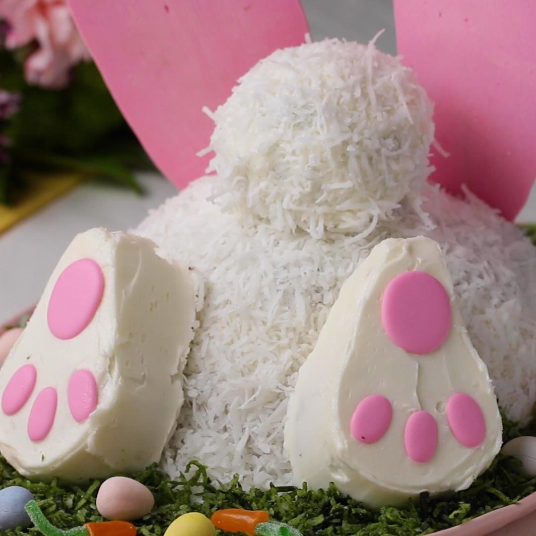 Easter Bunny Cake ( with Pattern) - Happy Happy Nester