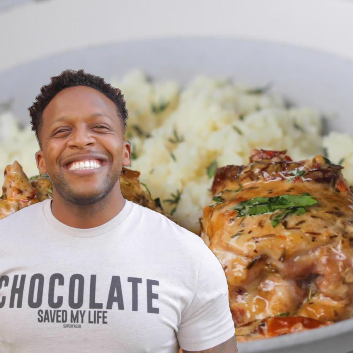 Low-Carb Mediterranean Chicken And Tomato By Kevin Curry Recipe by Tasty-image