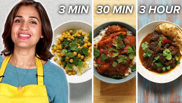 3-Minute Vs. 30-Minute Vs. 3-Hour Curry