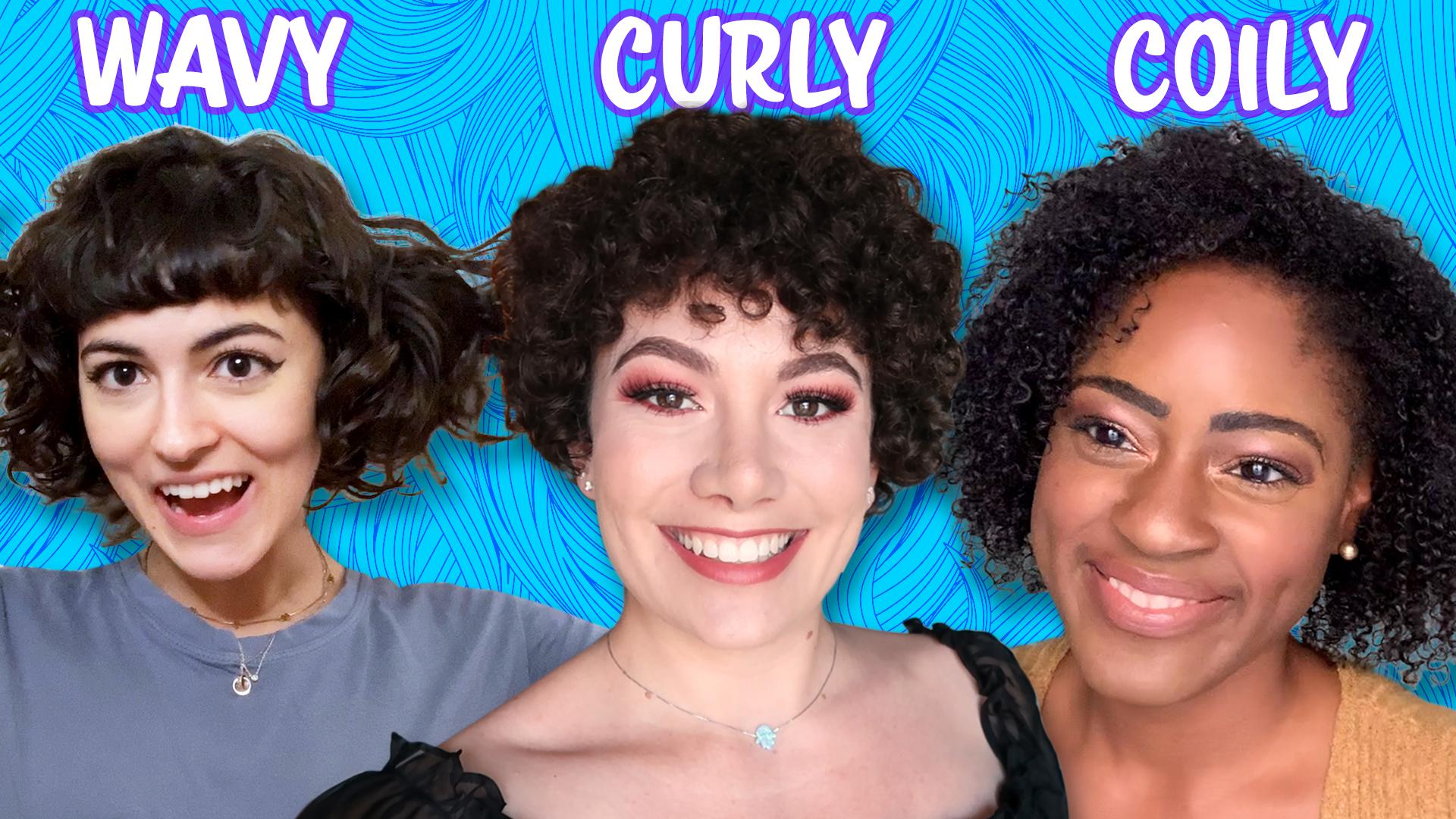 Three Different Curly Hair Routines