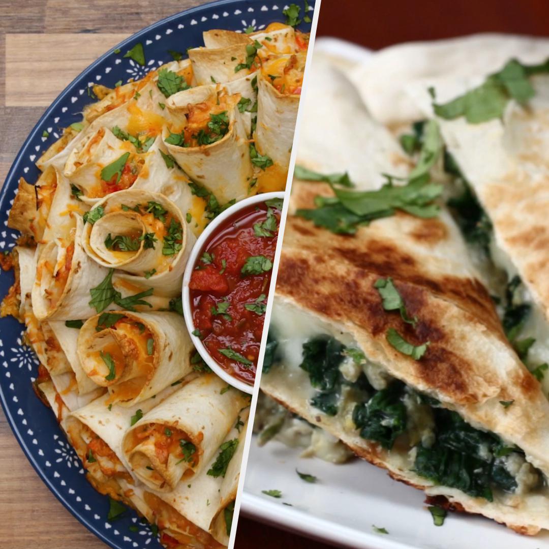 Easy & Cheesy Quesadilla Recipes