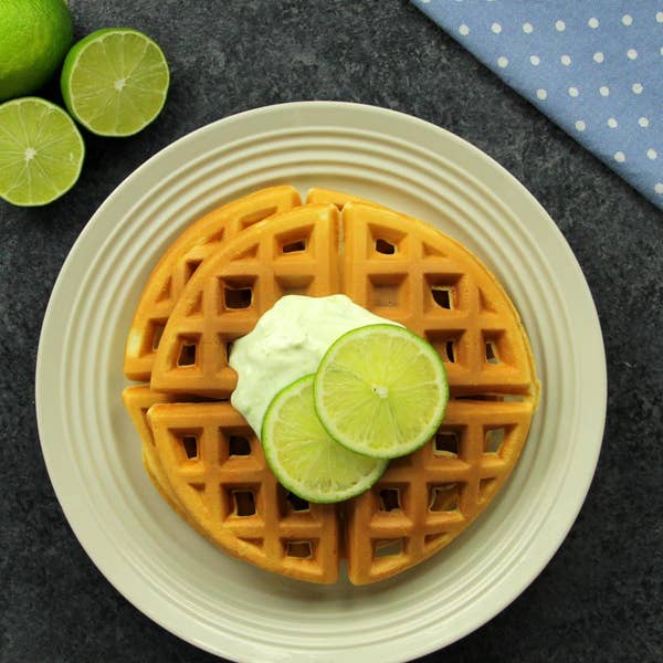 Key Lime Waffles