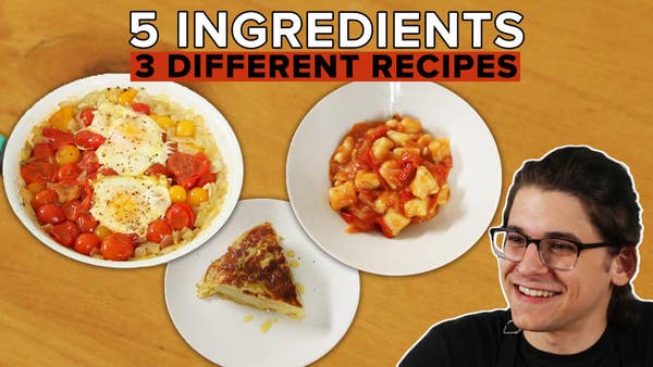 I Made 3 Meals With Only 5 Ingredients
