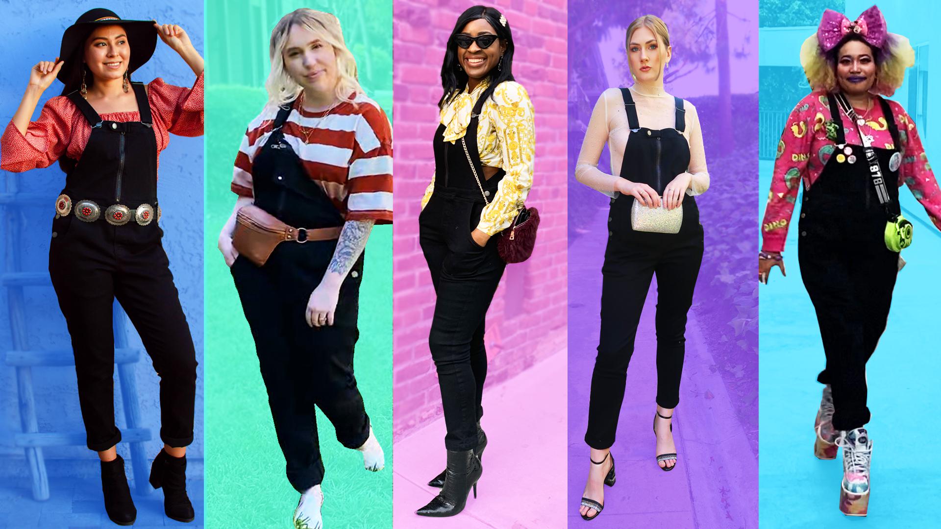 10 Fashion Lovers Try Styling The Same Overalls