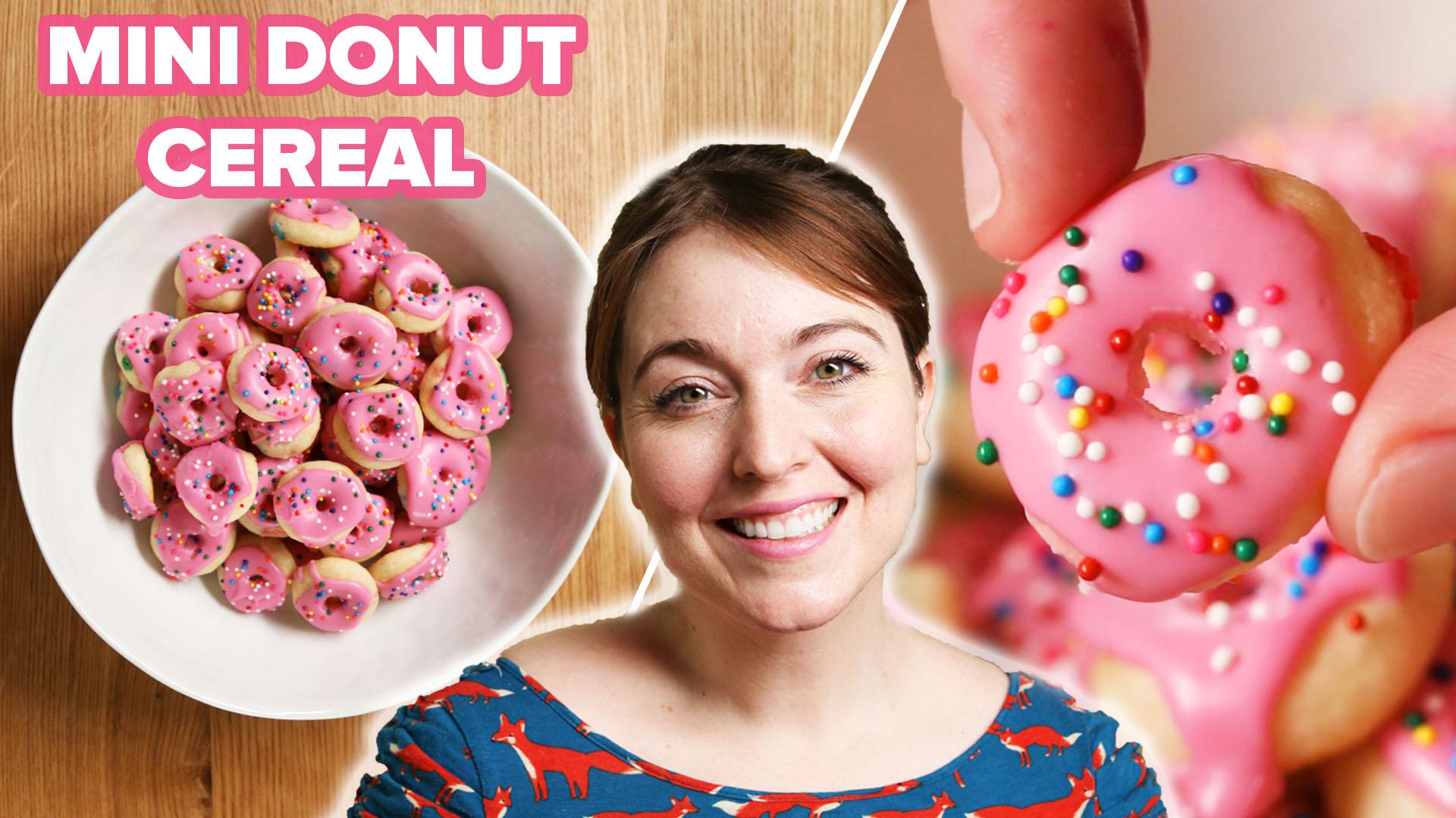 How to Make Cereal Out of Tiny Food, From Mini Doughnuts to Eggs