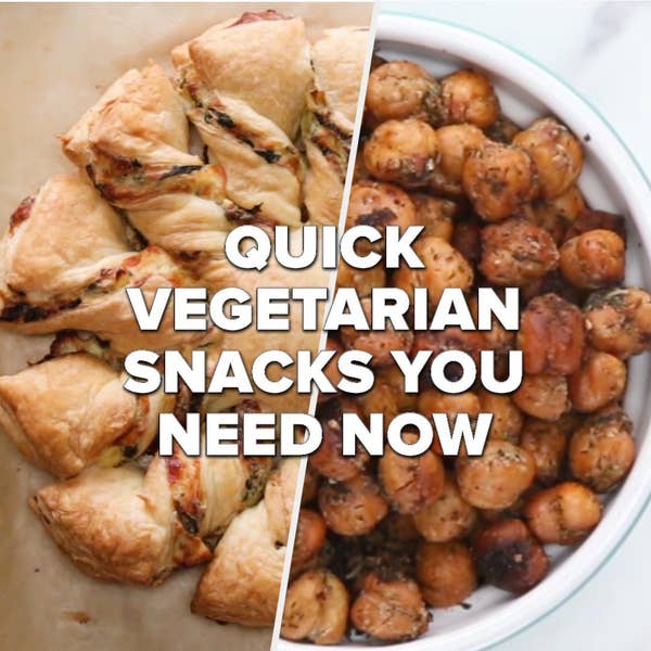 Quick Vegetarian Snacks You Need Now