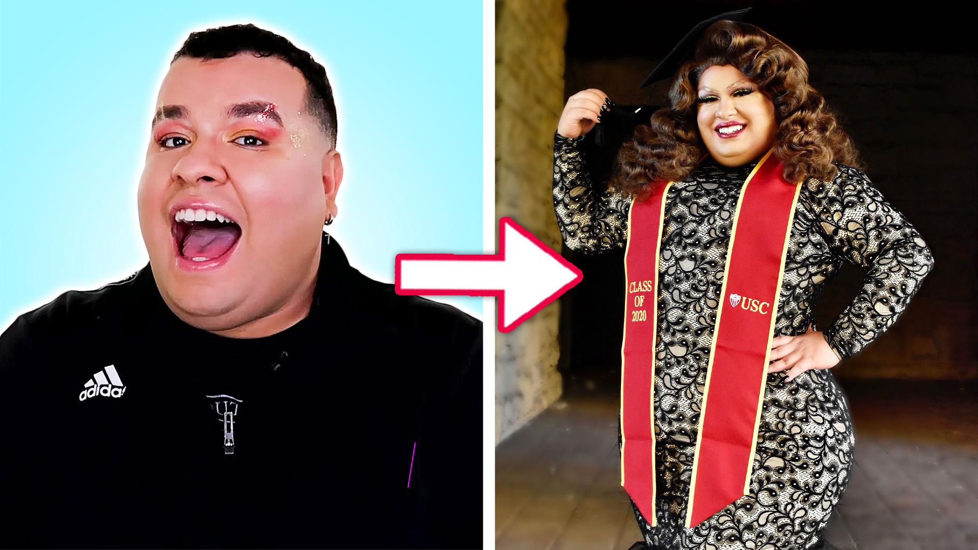 I Am The First Person To Graduate My College In Drag