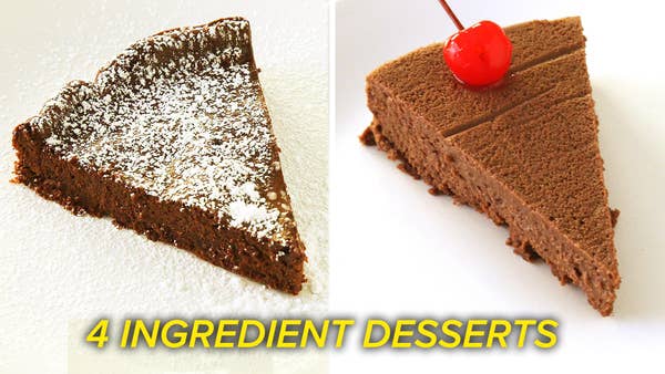 4-Ingredient Chocolate Cheesecake